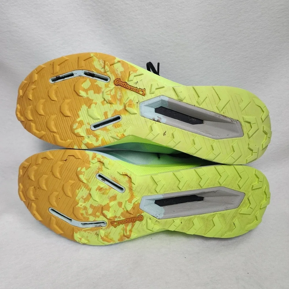 Adidas Terrex Agravic Ultra Mens US 13 Sneakers Aqua Lace Up Trail Running Shoes